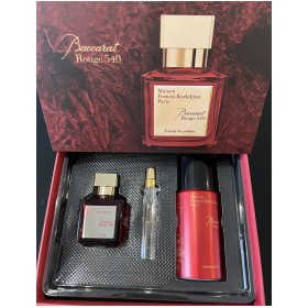 Maison Francis Kurkdjian Baccarat Rouge 540 Extrait 70 ml Parfüm  &amp; Deodorant 150 ml &amp; Dekant 10 ml çanta boy GİFT SET 