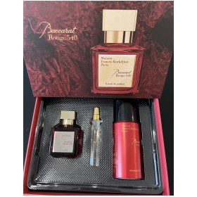 Maison Francis Kurkdjian Baccarat Rouge 540 Extrait 70 ml Parfüm  &amp; Deodorant 150 ml &amp; Dekant 10 ml çanta boy ÖZEL GİFT SET 