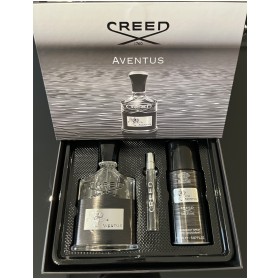 CREED Aventus for him 100 ml  Edp Erkek Parfüm &amp; Deodorant 150 ml &amp; Dekant 10 ml çanta boy GİFT SET 