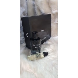 Christian Dior Sauvage Edp SET 100 ml Erkek parfüm &amp; 1 x 20 ml Decant çanta boy parfüm