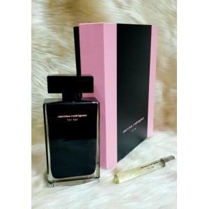 Narciso Rodriguez for her Black Edt SET 100 ml Bayan parfüm &amp; 1 x 20 ml Decant çanta boy parfüm