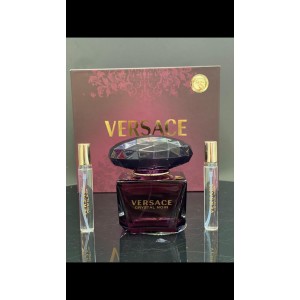 Versace Cristal Noir Edt 90 ml Bayan Parfüm &amp; 2 x 20 ml Decant çanta boy parfüm 
