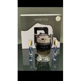 Paco Robanne  Invictus İntense 100 ml edt Erkek Parfüm &amp; 2 x 8 ml Decant çanta boy parfüm 