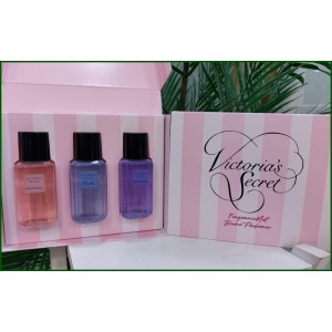 Victoria Secret Fragrance Mist Brume Bayan Body Perfume 3 x 75 ML GİFT SET  