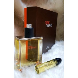 Terre Hermes Edt 100 ml Erkek parfüm SET  1 x 20 ml Decant Çanta Boy Parfüm