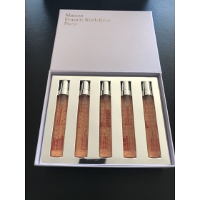 MAİSON FRANCİS KURKDİJİAN BACCARAT ROUGE EXTRAİT ÇANTA SETİ  ( 5 x 7,5 ML )  Decant Boy Parfüm 