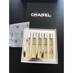CHANEL NO5 ÇANTA SETİ ( 5 x 7,5 ML )  Extrait for Bayan Decant Parfüm 