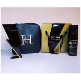Carolina Herrera Bad Boy Edt 100 ml Erkek Parfüm &amp;  200 ml Deodorant GİFT SET 