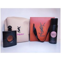 Yves Saint Laurent Black Opium Edp 90 ml Kadın Parfüm &amp;  200 ml Deodorant GİFT SET 