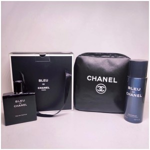 Chanel Bleu de Chanel Edp 100 ml Erkek Parfüm &amp; 200 ml Deodorant GİFT SET