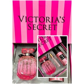 Victoria's Secret Bombshell Edp 100 ml Kadın Parfüm  KOFRE SET &amp;  150 ml Deodorant - 20 ml Çanta boy dekant parfüm