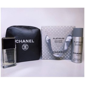 Chanel Egoist Platinıum Edp 100 Ml Erkek Parfüm  &amp;  200 ml Deodorant GİFT SET 