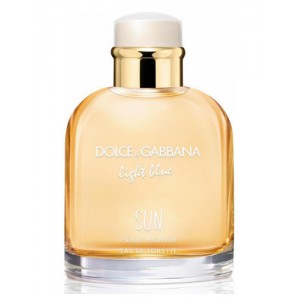 DOLCE&amp;GABBANA Men's Light Blue Sun Eau de Toilette 100 ml Erkek Tester parfüm 