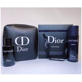 Dior Sauvage EDP 100 Ml Erkek Parfüm &amp;  200 ml Deodorant GİFT SET 