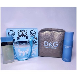 Dolce &amp; Gabbana Light Blue Edp 100 ml Bayan Parfüm &amp; 200 ml Deodorant GİFT SET