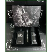 Armani Aqua Di Gio Profumo 125 ml Edp Erkek Parfüm &amp; Deodorant 150 ml &amp; Dekant 10 ml çanta boy ÖZEL GİFT SET 