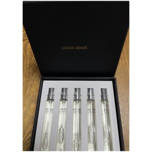 GİORGİO ARMANİ MY WAY ÇANTA SETİ  ( 5 x 8 ML ) DEKANT  Çanta Boyu Parfüm