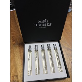 HERMES TERRE HERMES ÇANTA SETİ ( 5 x 7,5 ML ) Extrait Erkek Decant Canta boy Parfüm