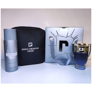 Paco Rabanne Invictus Edt 100 ml Erkek Parfüm &amp;  200 ml Deodorant GİFT SET 
