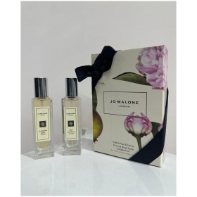 JO Malone English Pear 30 ml parfüm &amp; Jo Malone Freesia Peony Blush Suede 30 ml parfüm Cologne Duo Twin Set  İkili set 