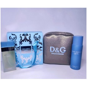 Dolce &amp; Gabbana Light Blue Edp 100 ml Bayan Parfüm &amp; 200 ml Deodorant GİFT SET