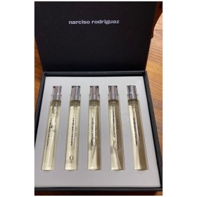 NARSİCO RODRİGUEZ FOR HER EDP ÇANTA SETİ  ( 5 x 7,5 ML ) Edp Bayan Decant Canta boy Parfüm
