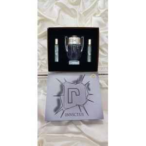 Paco Robanne  Invictus 100 ml edt Erkek Parfüm SET  2 x 8 ml Decant çanta boy parfüm 