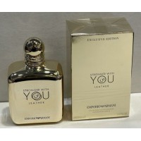 Emporio Armani Stronger With You Leather 100 ml Erkek ORJİNAL KUTULU  Parfüm 