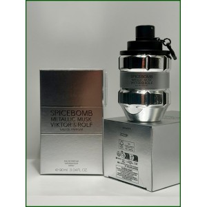 Viktor&amp;rolf Spicebomb Metallic Musk Edp 90 ml ORJİNAL KUTULU Parfüm