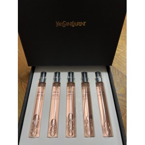 YVES SAİNT LAURENT BLACK OPIUM ÇANTA SETİ  ( 5 x 7,5 ML )  Extrait Bayan  Decant Canta boy Parfüm