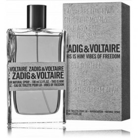 Zadig &amp; Voltaire This Is Him! Vibes Of Freedom EDT Pour Lui 100ML Erkek ORJİNAL KUTULU Parfüm